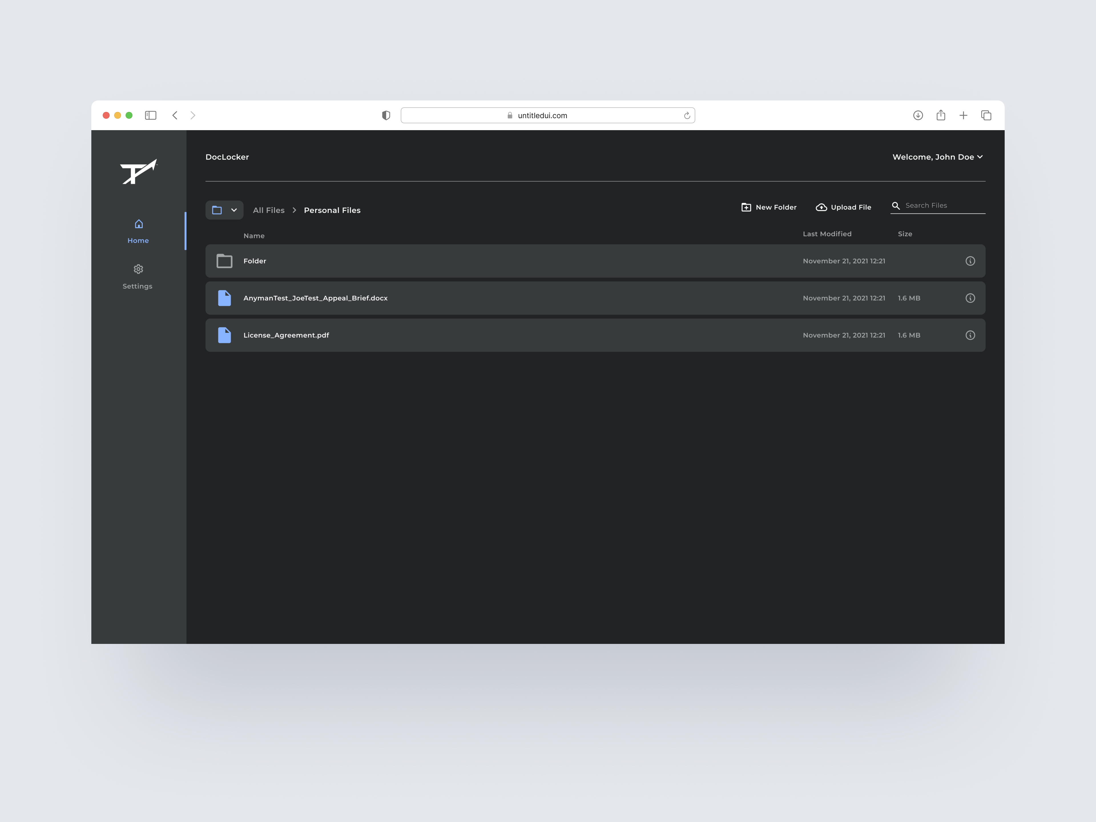 Trajector DocLocker Document Management